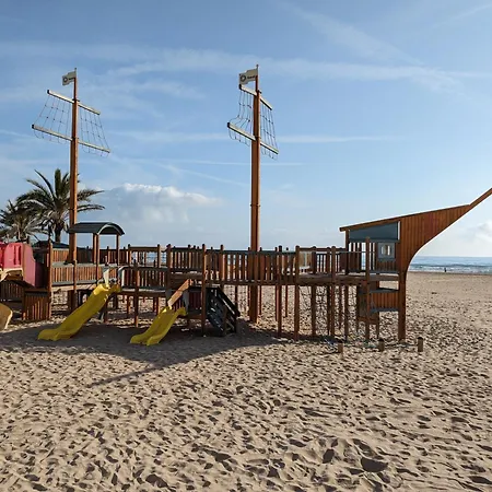 Apartment Juncos - 50m Playa - Solo Familias - Parking Gratuito - Wifi - Tv 55